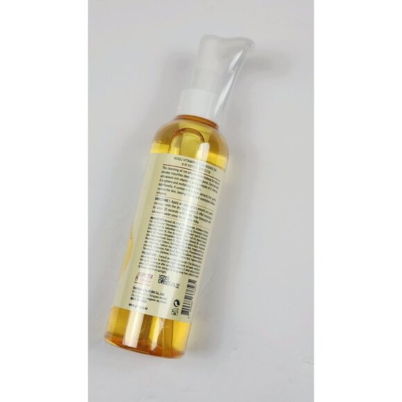SOQU Vitamin C Cleansing Oil 200ml - Make-Up Remover & Natural Pore Care For All - Picture 6 of 7